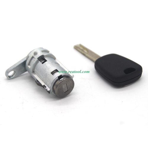 LEFT DOOR LOCK BARREL WITH ONE KEY WITHOUT GROOV-E FOR OLD PEUGEO-T 307