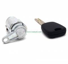 LEFT DOOR LOCK BARREL WITH ONE KEY WITHOUT GROOV-E FOR OLD PEUGEO-T 307