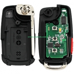 For  Audi 3+1 button A8 Remote key  with 434mhz