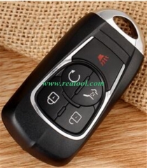 For Buick modified 4+1  button key blank keyless m
