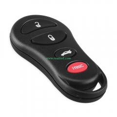 For Chry-sler 3+1 button  remote key blank
