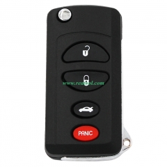 For Chry-sler 3+1 button remote key blank