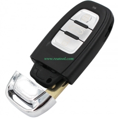 For Audi 3 button keyless remote key with 434mhz For Audi A6, A8, Q3,Q5,Q7,  NPX F7945AC1500 CMK008 05 Tn616381