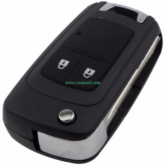 For  Chevrolet 2 button remote key shell with left blade