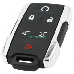 For Chevrolet  6 button remote key shell,the side part is white