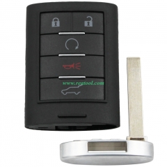 For Cadi-llac 5 button smart keyless remote key GM