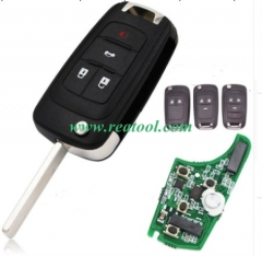 For Chevrolet smart keyless remote key with 315MHZ with 7946 chip  2;3;3+1button key, please choose which key shell in your need