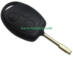 For FORD Mondeo 3 button  remote key shell (with battery clamp)