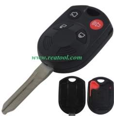 For  Ford 4 button remote key shell (2 parts)