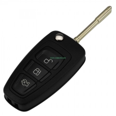 For Ford Mondeo flip 3 button remote key blank （bl