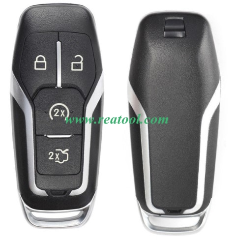 For Ford 4 button remote key shell with key blade