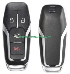 For Ford 3+1 button remote key shell with Hu101 bl