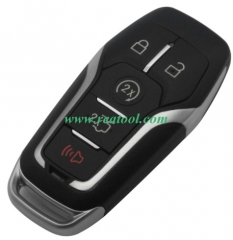 For Ford 4+1 button remote key shell with key blad