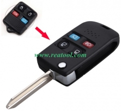 For Ford 4 button remote key shell