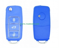 Face to face remote key Luxury Blue size:70.78*34.