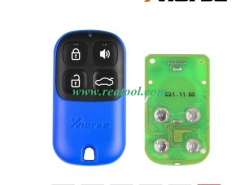 XKXH01EN Garage Universal Remote Key 4 Buttons for VVDI Key Tool English Version