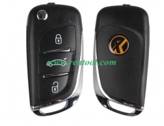 XHORSE XNDS00EN DS Style Wireless Universal Remote Key 3 Buttons Remote Key for DS for VW VVDI Key Tool