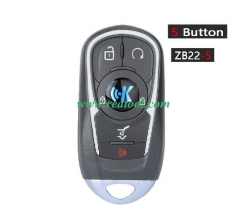 KEYDIY Universal Smart Key ZB22-5 for KD-X2 Car Key Remote Replacement