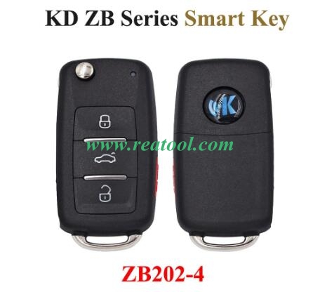 KEYDIY Universal Smart Key ZB202-4 for KD-X2 Car Key Remote Replacement