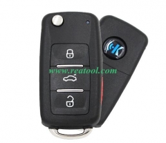 For VW style 3+1 button keyDIY remote NB08-3+1 Mul