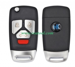 Au-di Style 3+1 button remote key  B27-3+1 for KD3