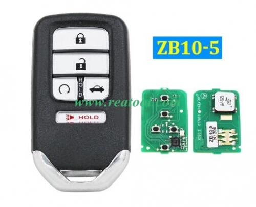 KEYDIY Universal ZB Seires Remote KD Smart Key ZB10-5 for KD-X2 KD-MAX