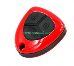 Ferr-ari style 3 button remote key for KD300 and KD900 and URG200 to produce any model  remote . No blade hole