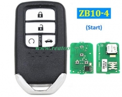 KEYDIY Universal ZB Seires Remote KD Smart Key ZB10-4(start) for KD-X2 KD-MAX