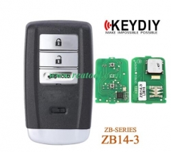 KEYDIY Universal ZB Seires Remote KD Smart Key ZB14-3 for KD-X2 KD-MAX