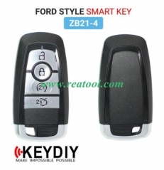 KEYDIY Universal Smart Key ZB21-4 for KD-X2 Car Key Remote Replacement