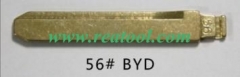 For BYD(56#) HU57 KD Key blade