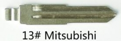 Y-13# Mit-subish MIT4R KD key blade