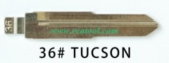 For TUCSON（36#）SZ11 KD key blade
