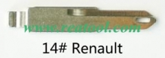 For Y-14# Re-nault NE36 KD key blade