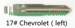 17# Chevrolet（left) HU43 KD key blade