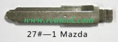 For  Ma-zda(27#-1) MAZ20R/MAZ24R Keydiy key blade
