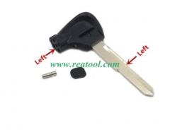 For ya-maha motorcycle transponder key blank with left blade