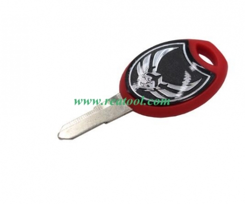 For Hon-da Motor bike key blank with right blade（red）