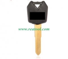 For KA-WASAKI Motorcycle key blank with right blade （black color)