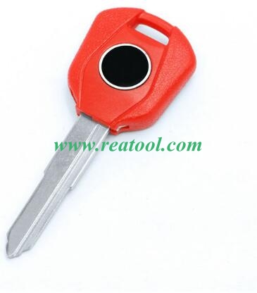 For Hon-da Motor  bike key blank in red with left blade