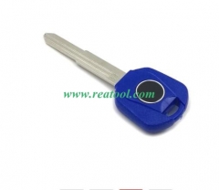 For Hon-da Motor  bike key blank in blue  with left blade