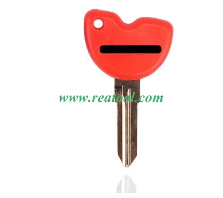 For Pia-ggio Motorcycle transponder key case with right blade (red) for vespa 3vte 125 gts gtv 250 300
