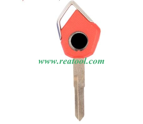 For KAW-ASAKI motorcycle key blank with right blade (red)
