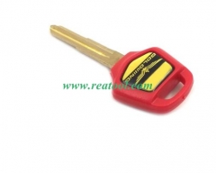 For Hon-da Motor bike key blank in red with right 
