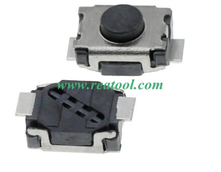 3*4*2.0 2P Button Two Foot Feet 2Pin SMD Patch Tact Switch Vertical Push-Button Switch Micro