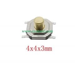 4x4*3mm PCB Tactile Push Button Self-reset Switch 