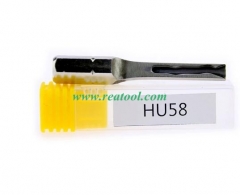 HU58 Car Strong Force Power Key Stainless Steel Key