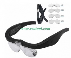 Magnifying Glasses magnifier1.5X 2.5X 3.5X 5.0X USB Rechargeable With LED Light For Reading Jewelers Watchmaker Repair Wearing