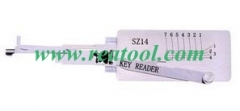 SZ14 key reader 2 In 1  lock pick and decoder genu