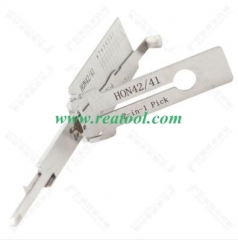 Lishi HON41/42 2 In 1  lock pick and decoder genuine used for Hon da motor key